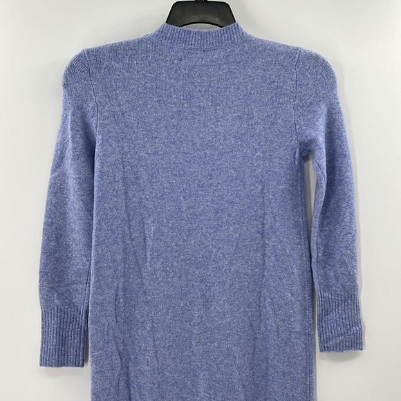 J. Crew Women's Midi sweater-dress in extra-soft yarn - Periwinkle - PXS - NWT - Picture 8 of 9